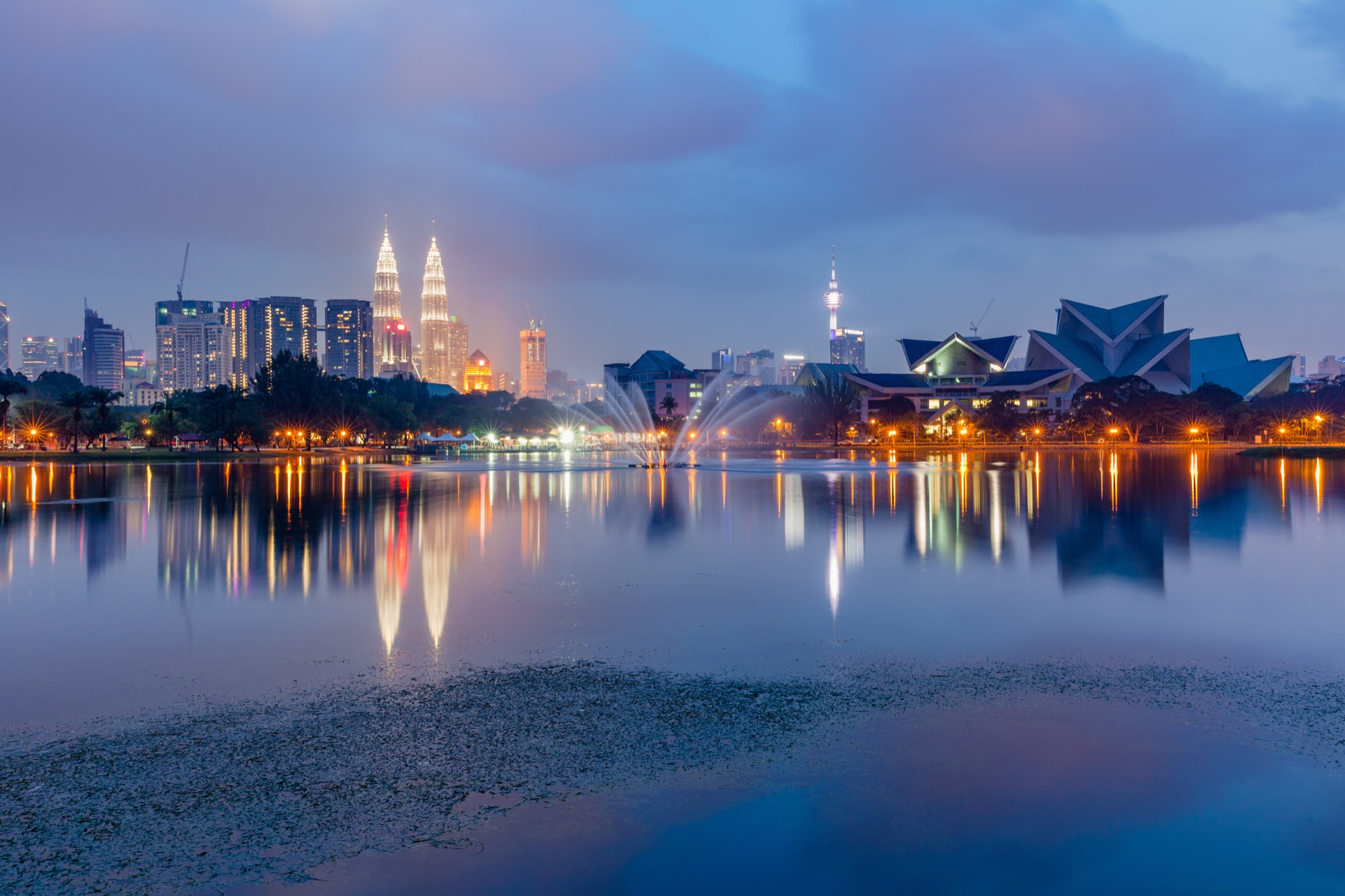 Kuala Lumpur skyline at night — protecting Malaysia's digital infrastructure